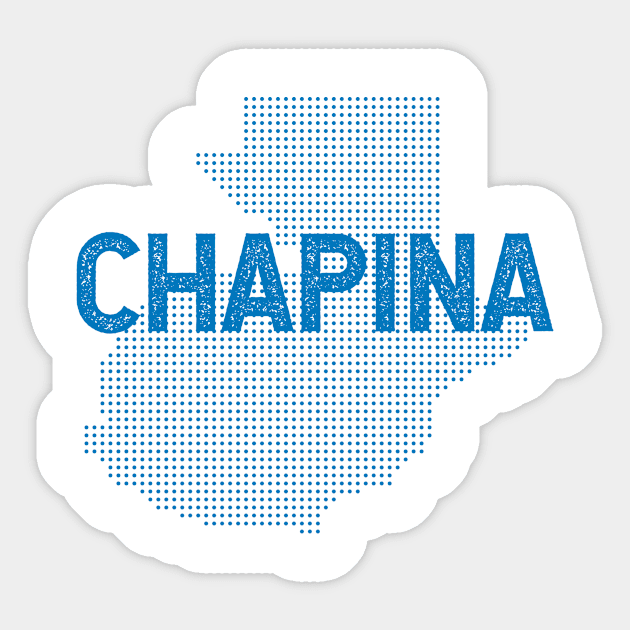 Chapina - Guatemalan pride Sticker by verde